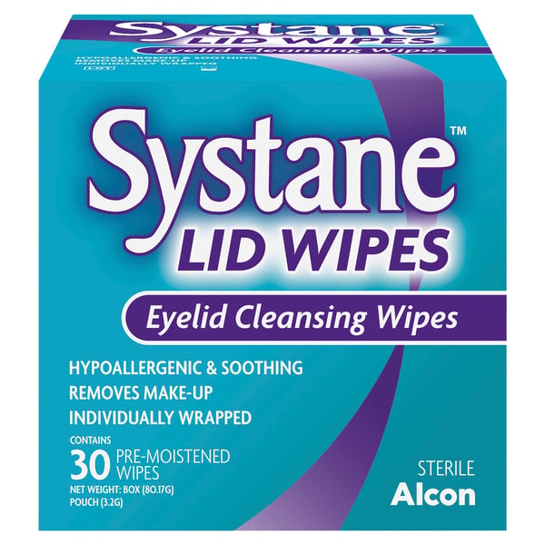 Systane Lid Wipes 30 pack