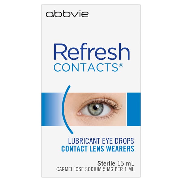 Refresh Contacts Eye Drops 15ml