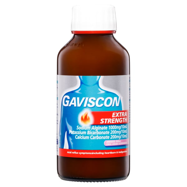 Gaviscon Extra Strength Heartburn And Indigestion Relief Aniseed Liquid 300ml