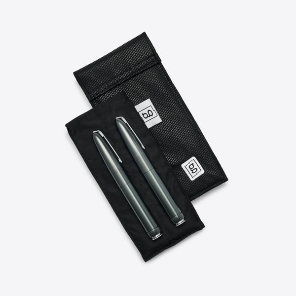 Glucology GLP-1 and Insulin Pen Cooling Pouch Large Black 1 each