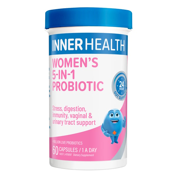 Inner Health Women's 5-In-1 Probiotic 60 capsules