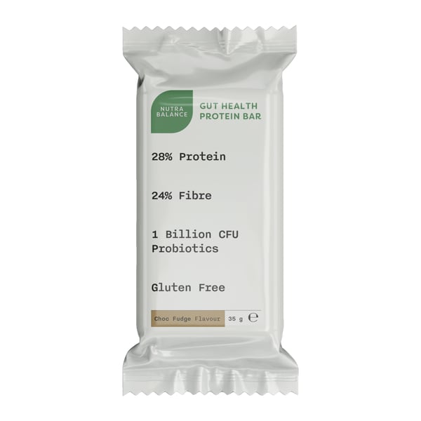 Nutrabalance Gut Health Protein Bar Choc Fudge Flavour 35g