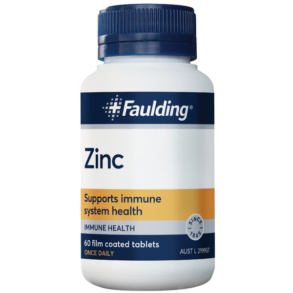 Faulding Zinc 60 tablets