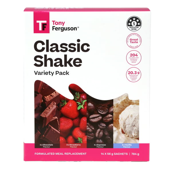 Tony Ferguson Classic Shake Variety 14 pack