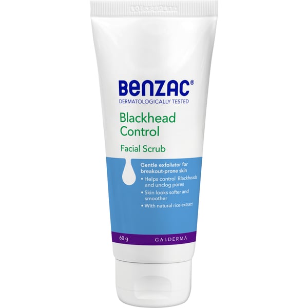 Benzac Blackhead Facial Scrub 60g