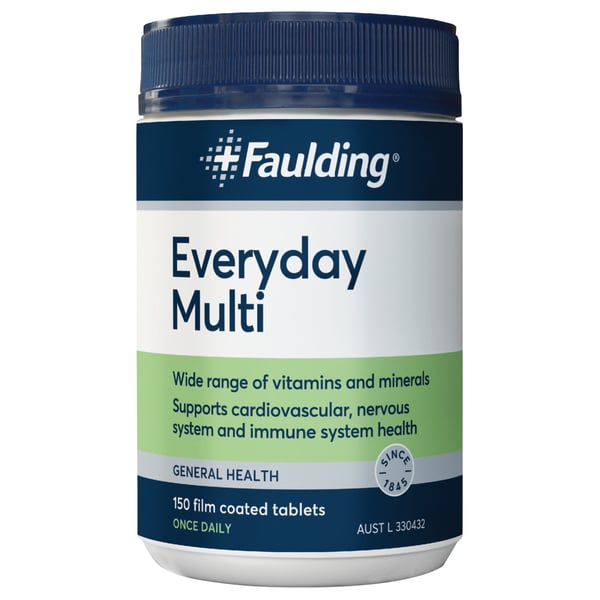 Faulding Everyday Multi 150 tablets