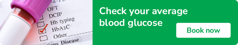 Check your average blood glucose. Book now
