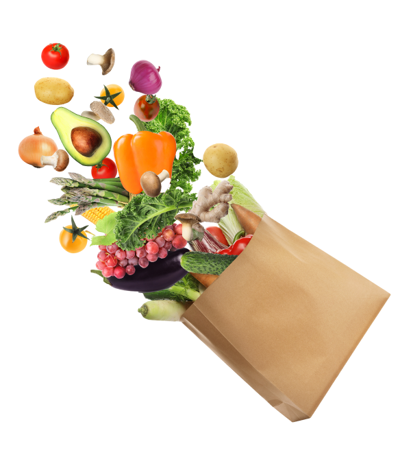 Fresh fruit and vegetables
