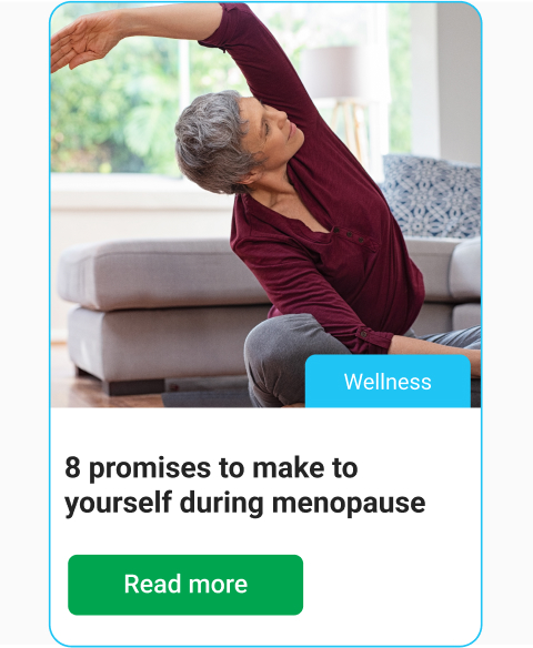 8 promises to make to yourself during menopause