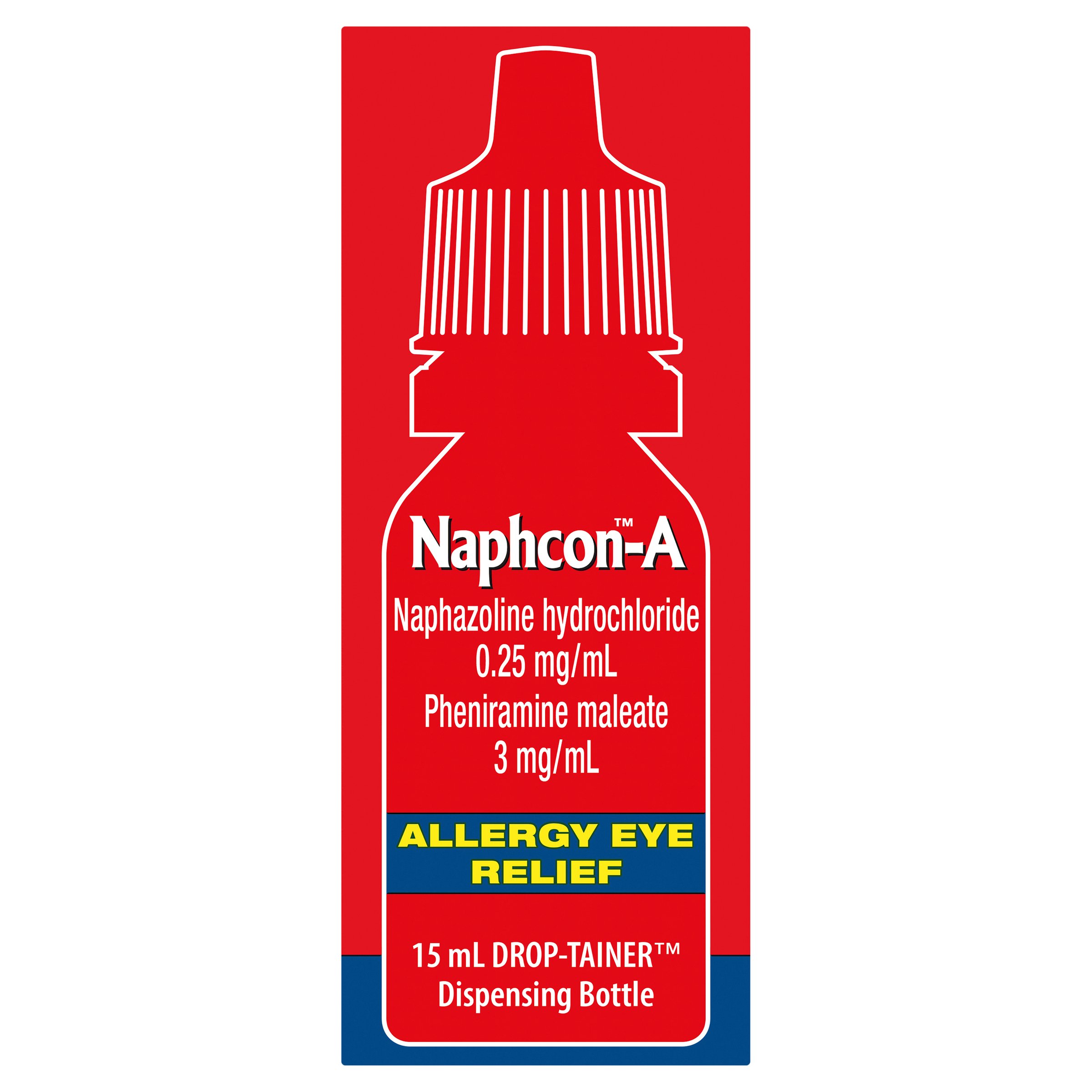 Naphcon A Allergy Relief Eye Drops 15ml - Image 4
