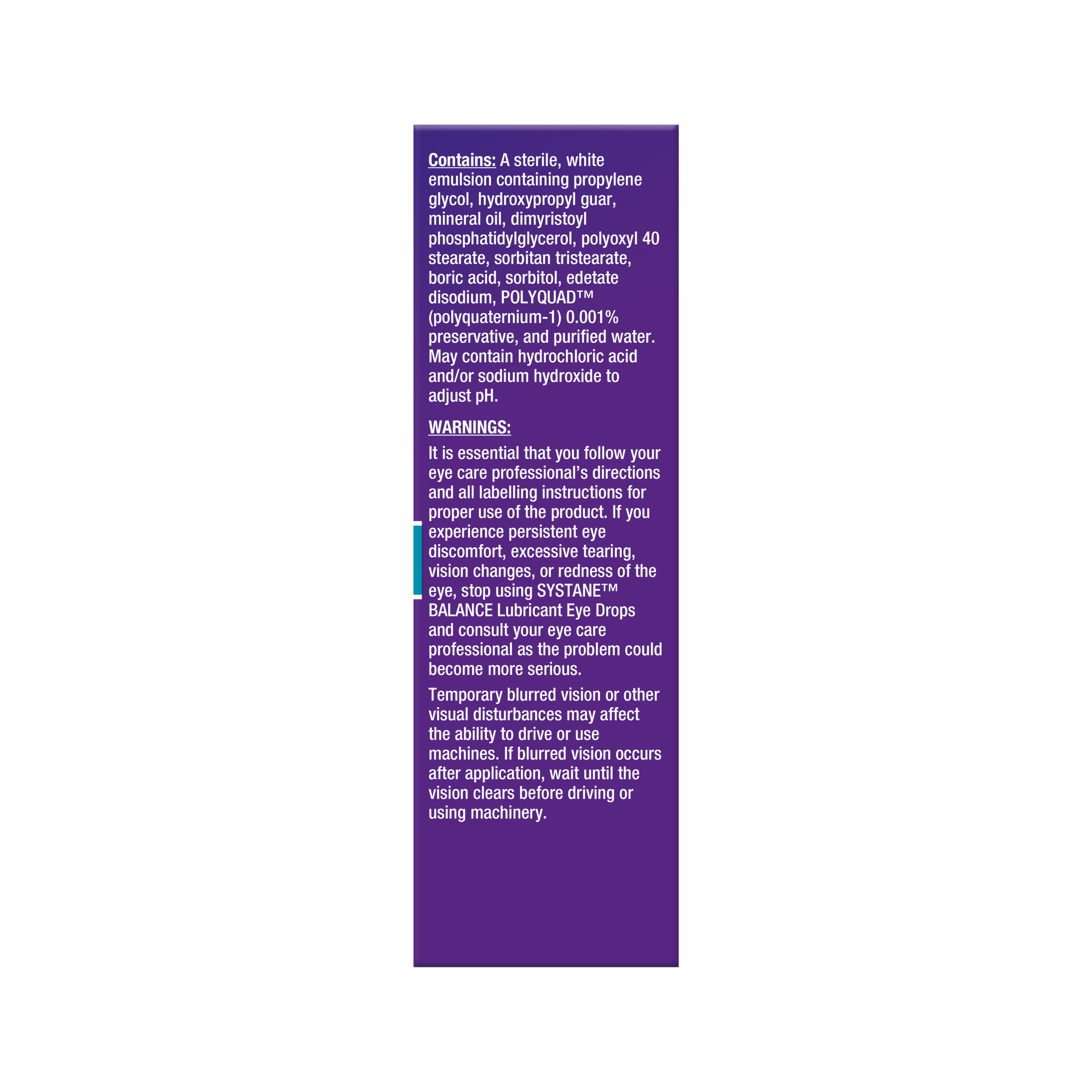Systane Balance Lubricant Eye Drops 10ml - Image 4