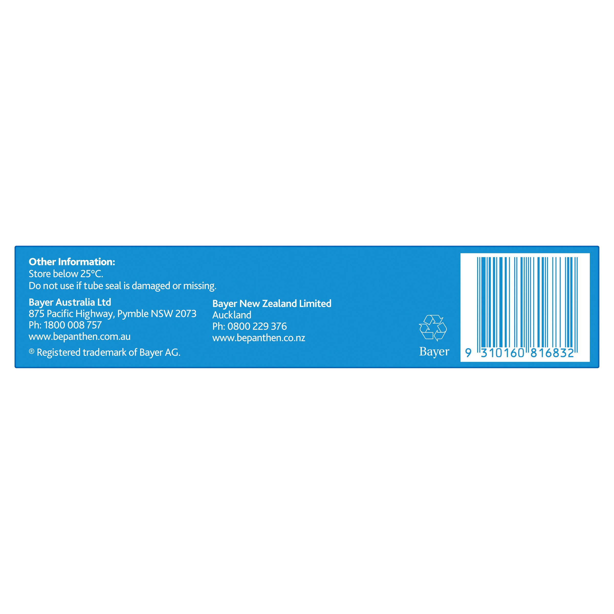 Bepanthen Antiseptic Cream 5% - 100g - Image 5