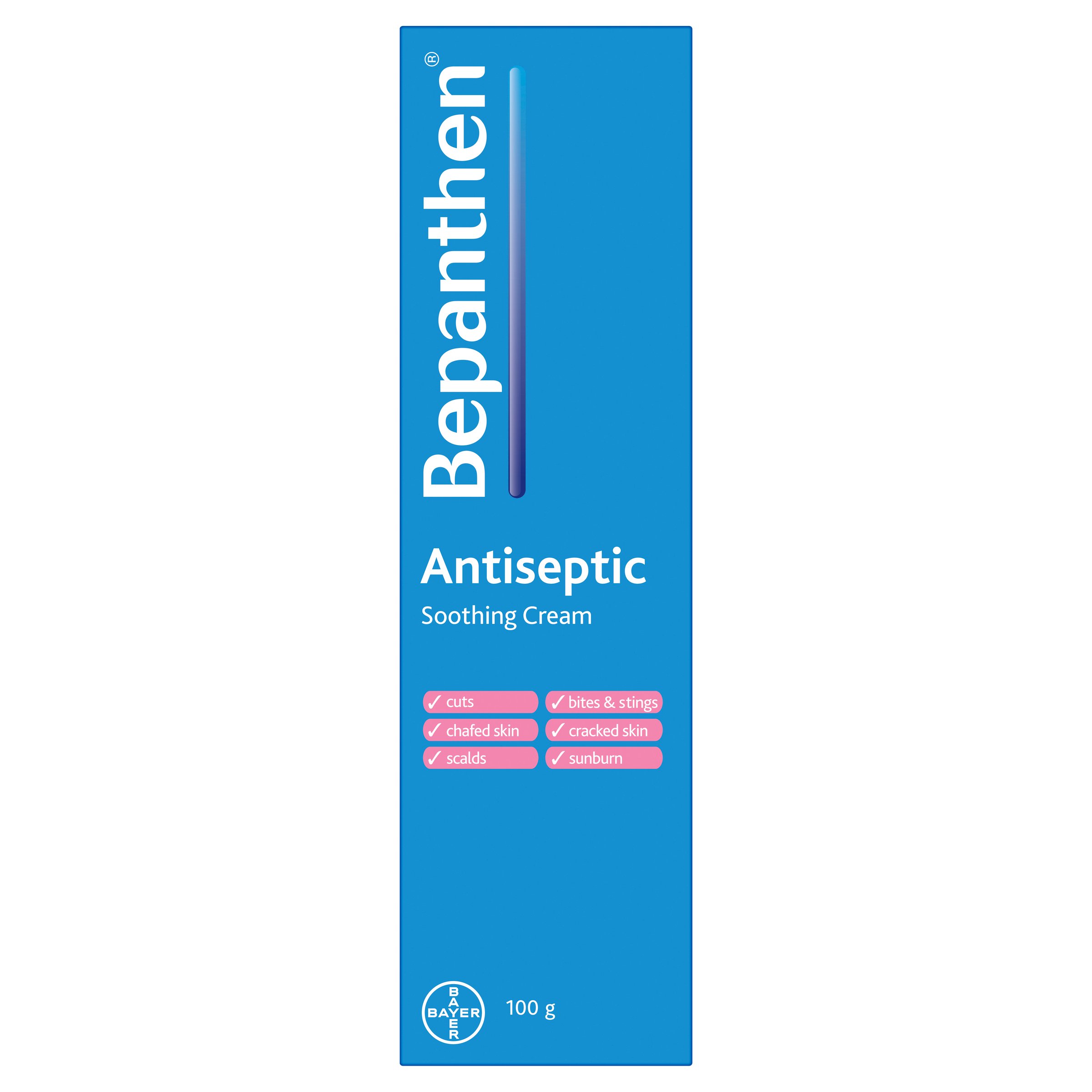 Bepanthen Antiseptic Cream 5% - 100g - Image 2