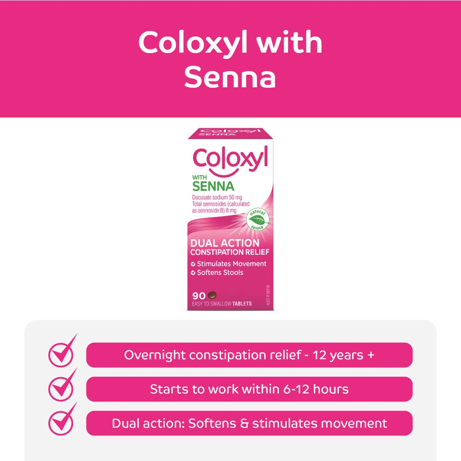 Coloxyl With Senna 200 tablets - Image 11
