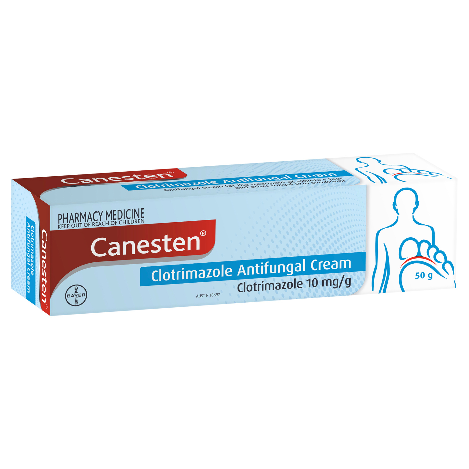 Canesten Clotrimazole Anti-fungal Cream 1% - 50g - Image 5