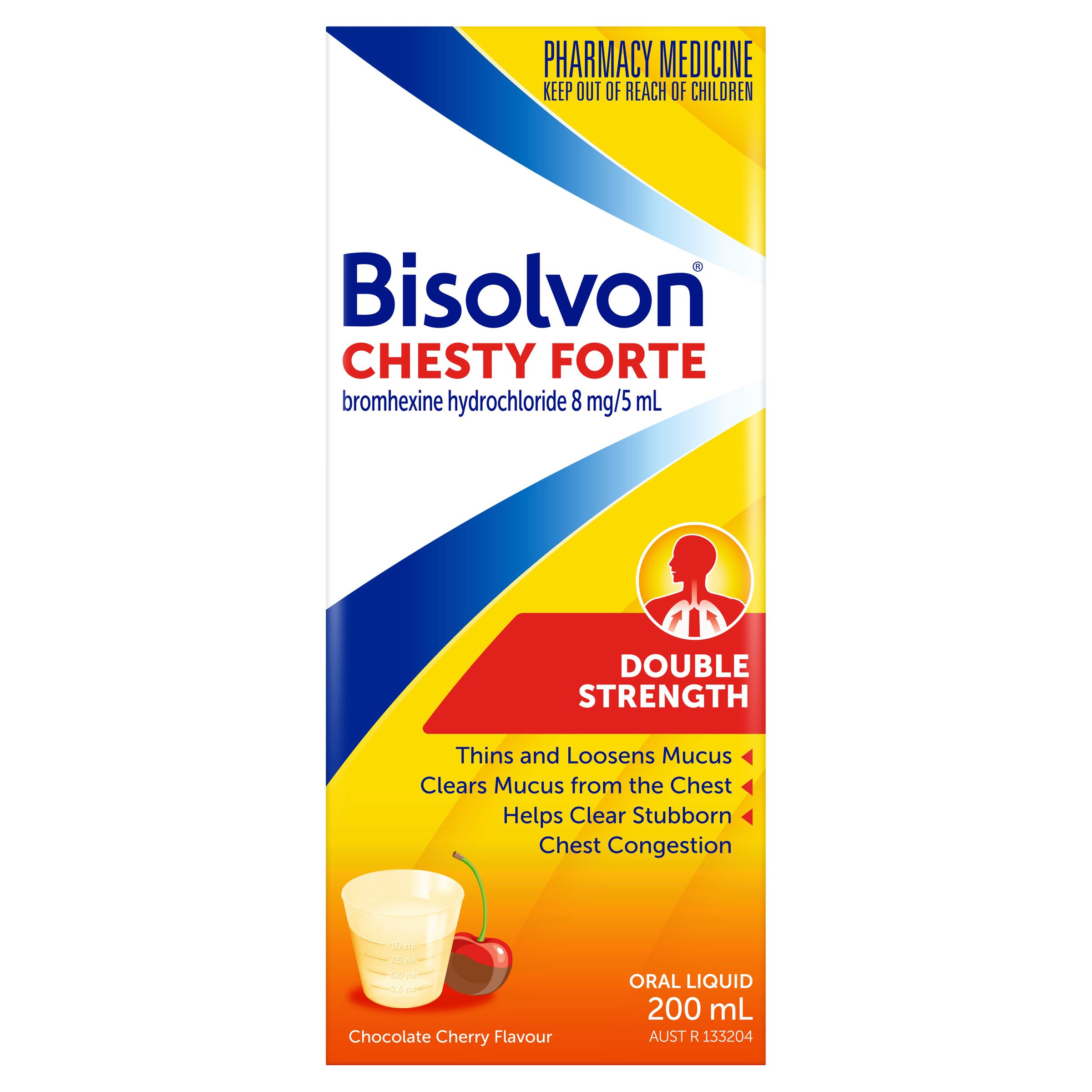 Bisolvon Chesty Forte 200ml - Image 1