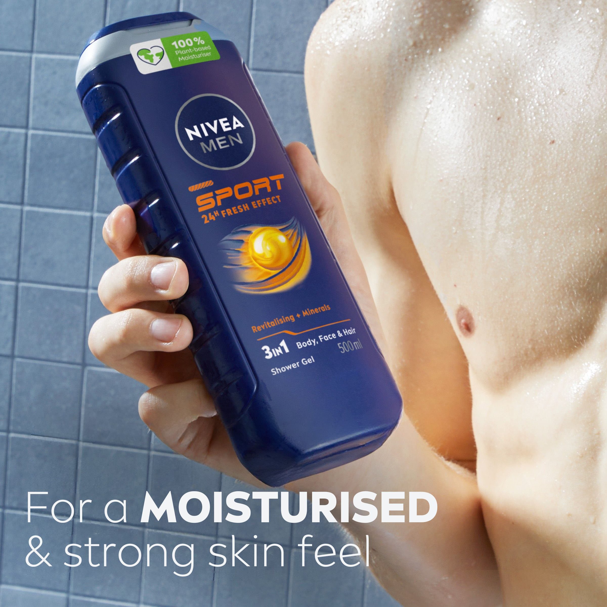 Nivea Men Shower Gel Sport 500ml - Image 5