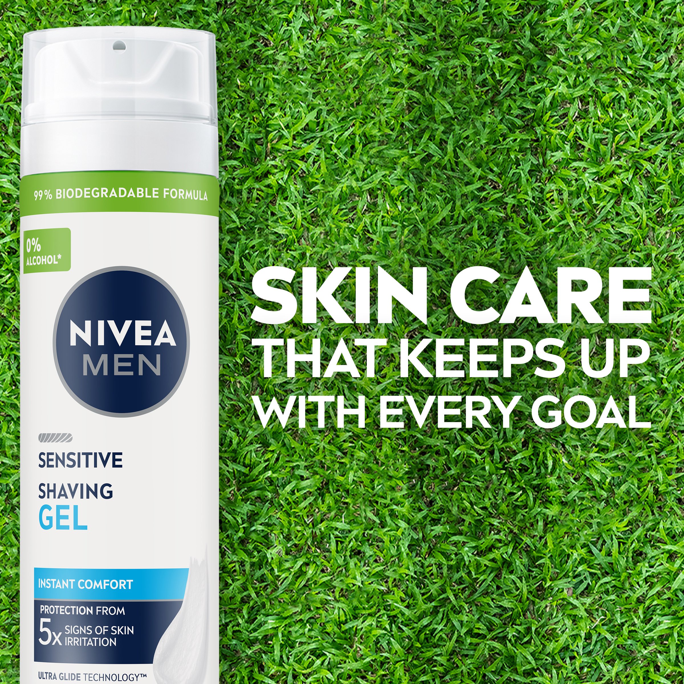 Nivea Men Sensitive Shaving Gel 200ml - Image 10