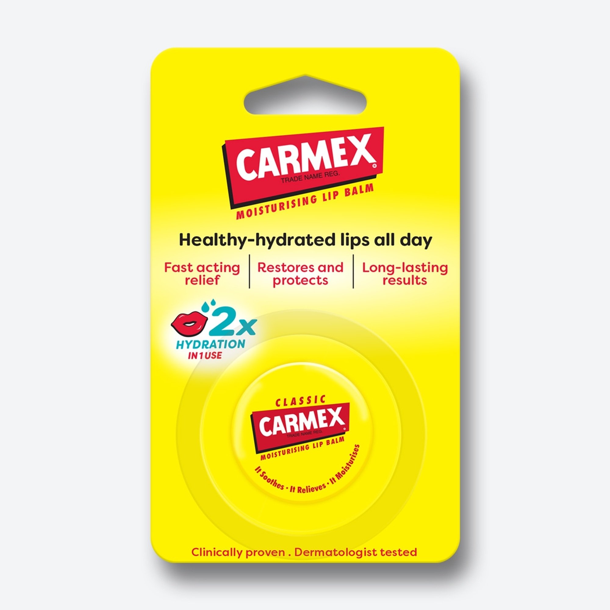 Carmex Moisturising Lip Balm Pot 7.5g - Image 1