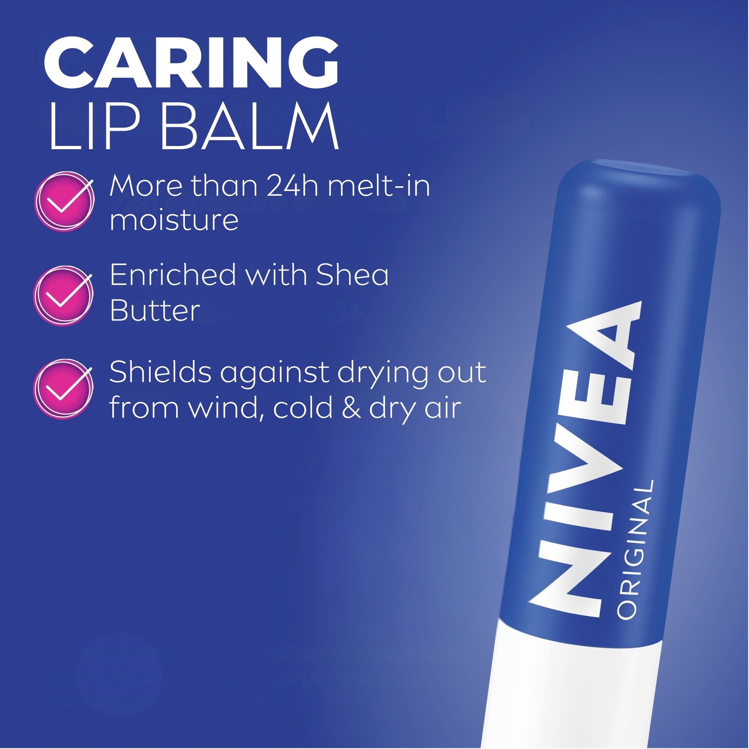 Nivea Lip Care Original 4.8g - Image 5