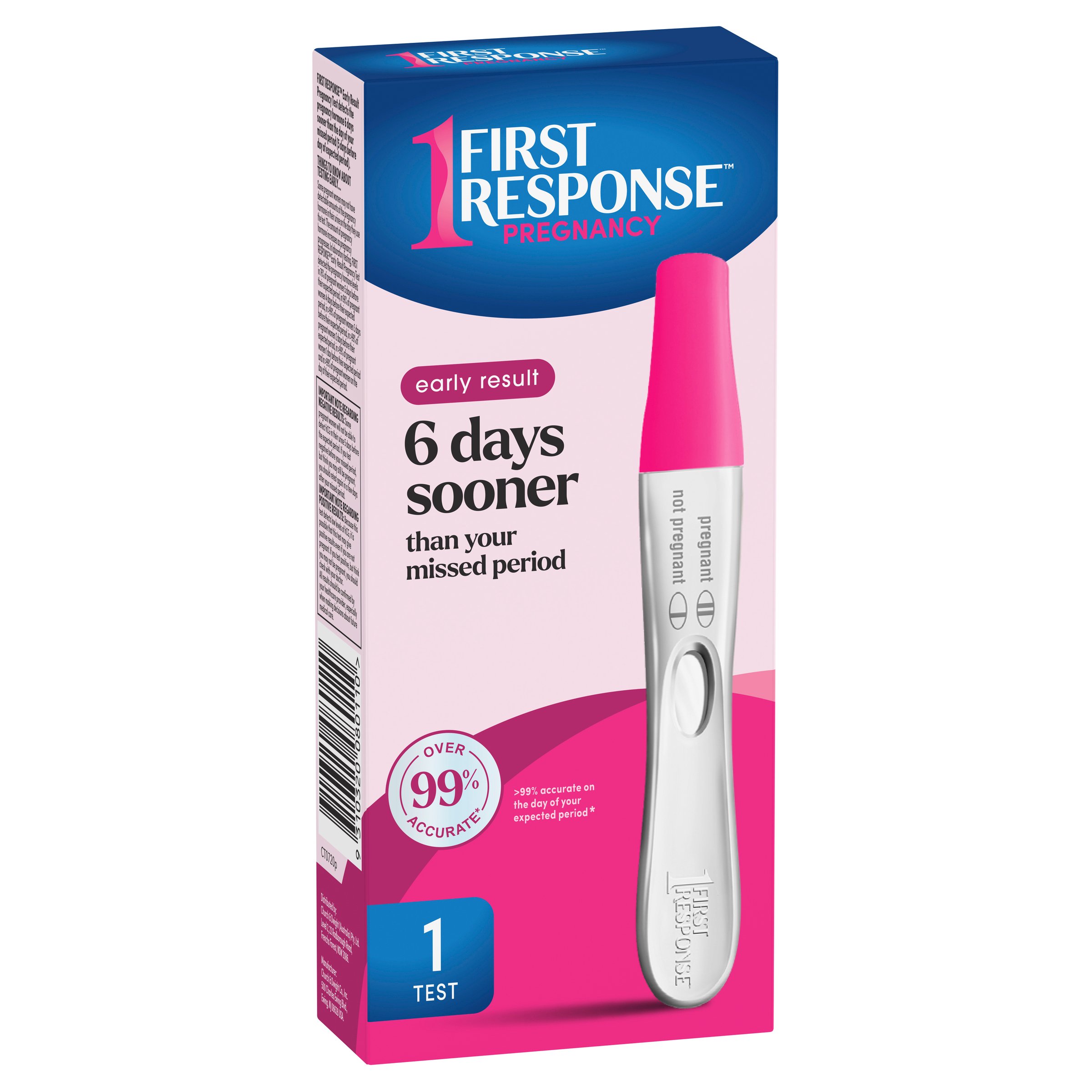 First Response Pregnancy Test In-Stream 1 pack - Image 8