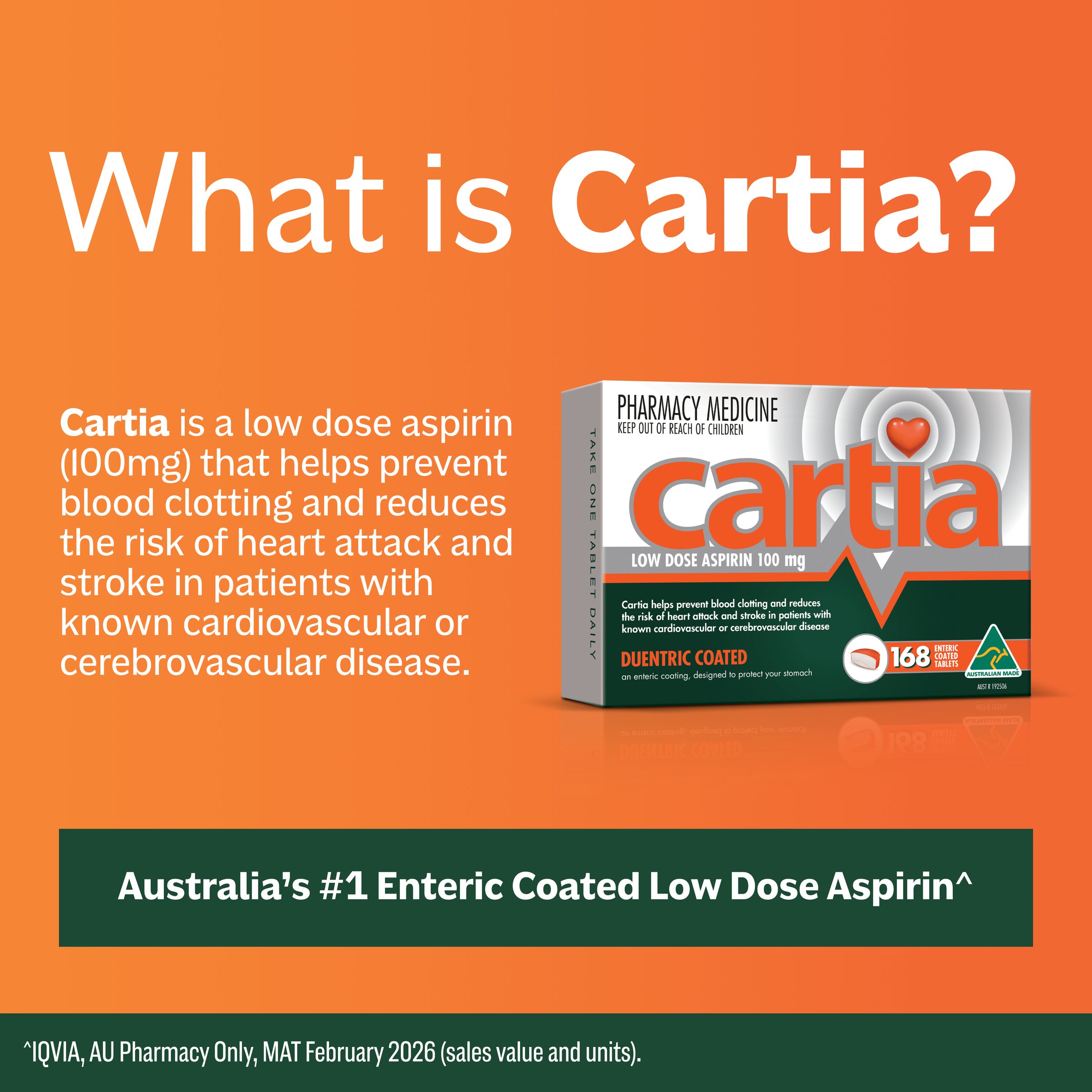 Cartia 100mg - 168 tablets - Image 8