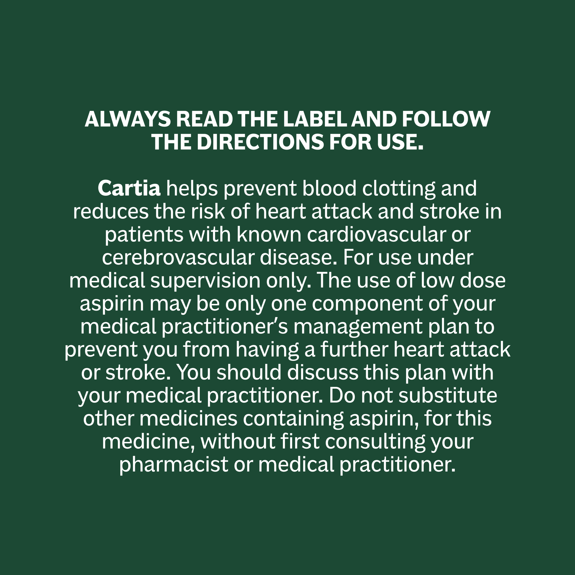 Cartia 100mg - 28 tablets - Image 6