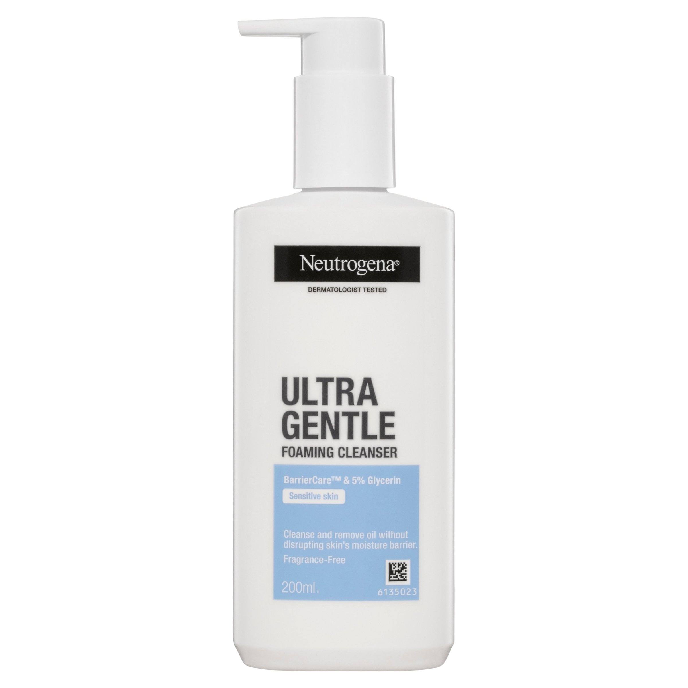 Neutrogena Ultra Gentle Foaming Cleanser 200ml - Image 1