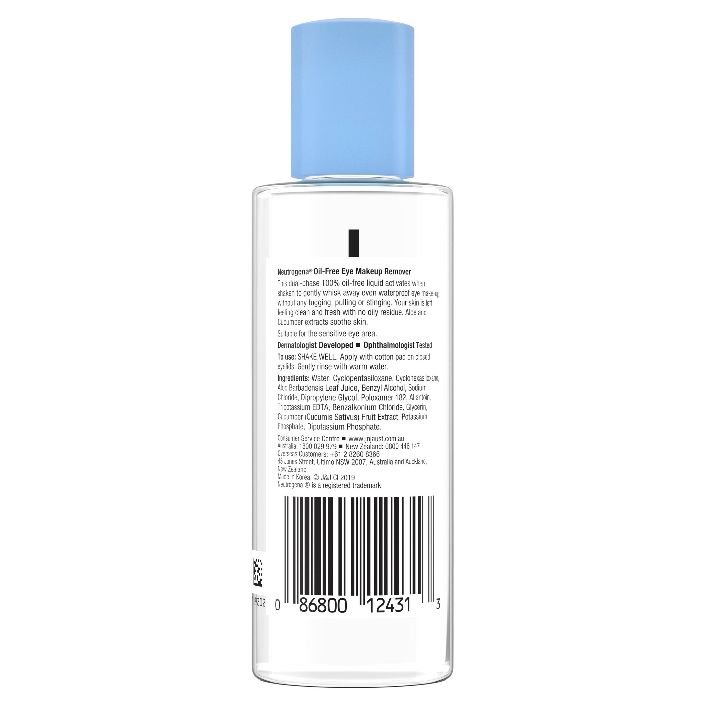 Neutrogena Oil-Free Eye Make-Up Remover 112ml - Image 2