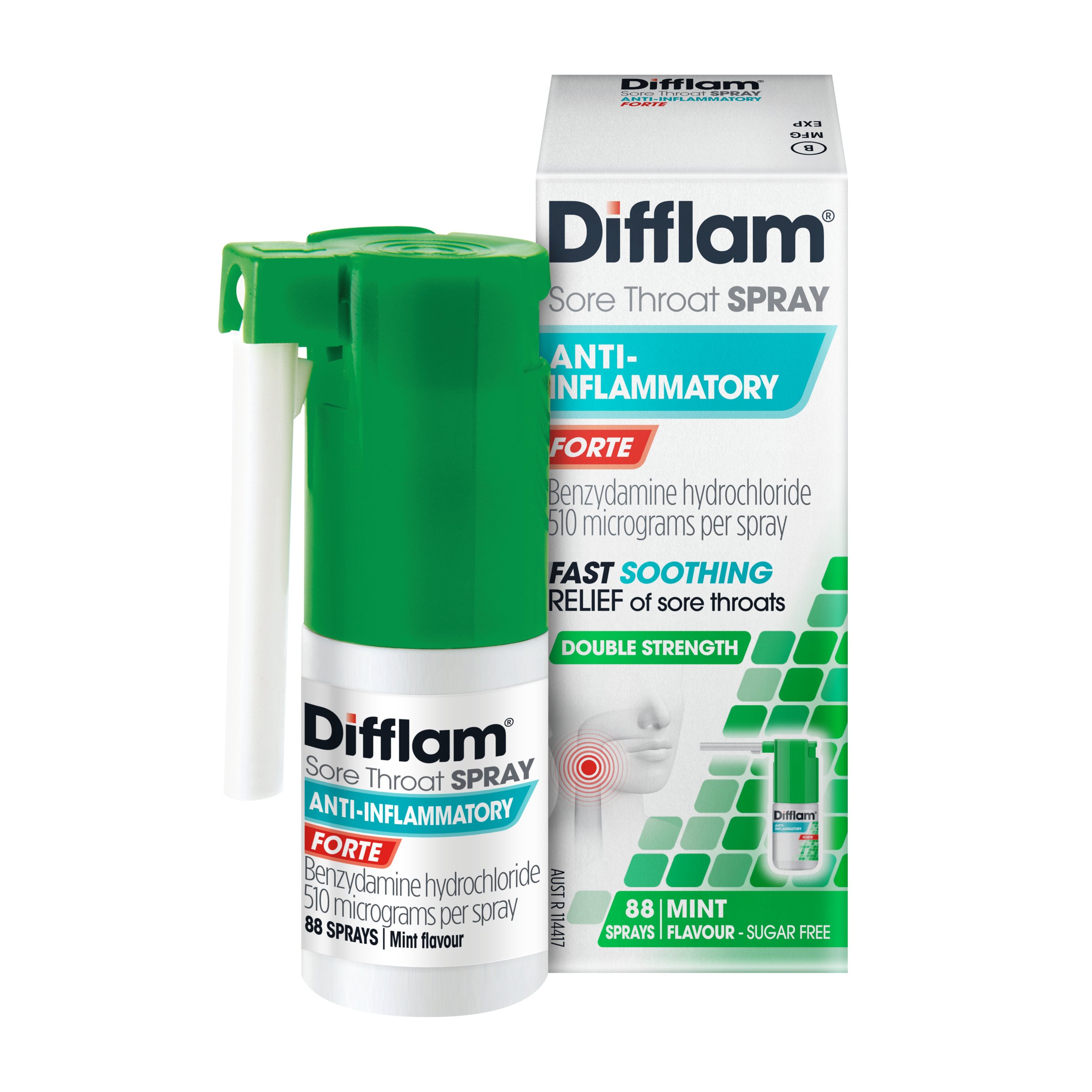 Difflam Forte Throat Spray 88 Sprays 15ml - Image 5