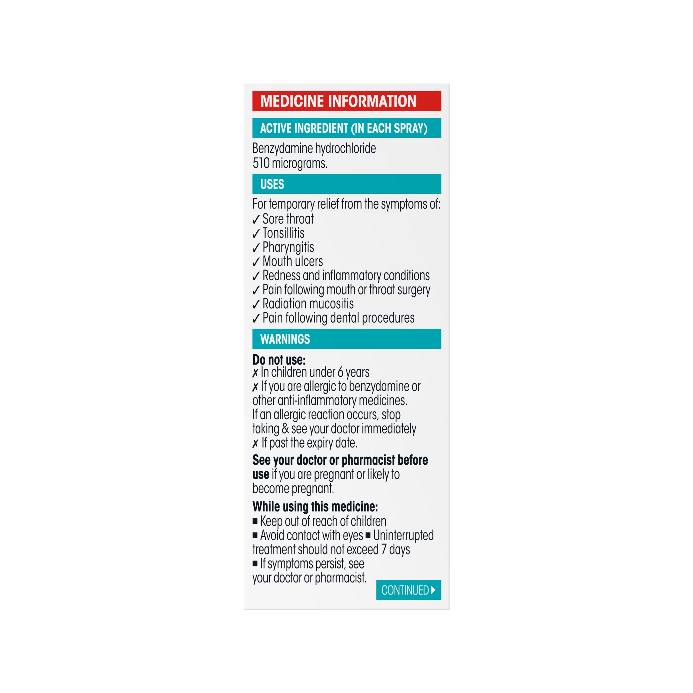 Difflam Forte Throat Spray 88 Sprays 15ml - Image 4