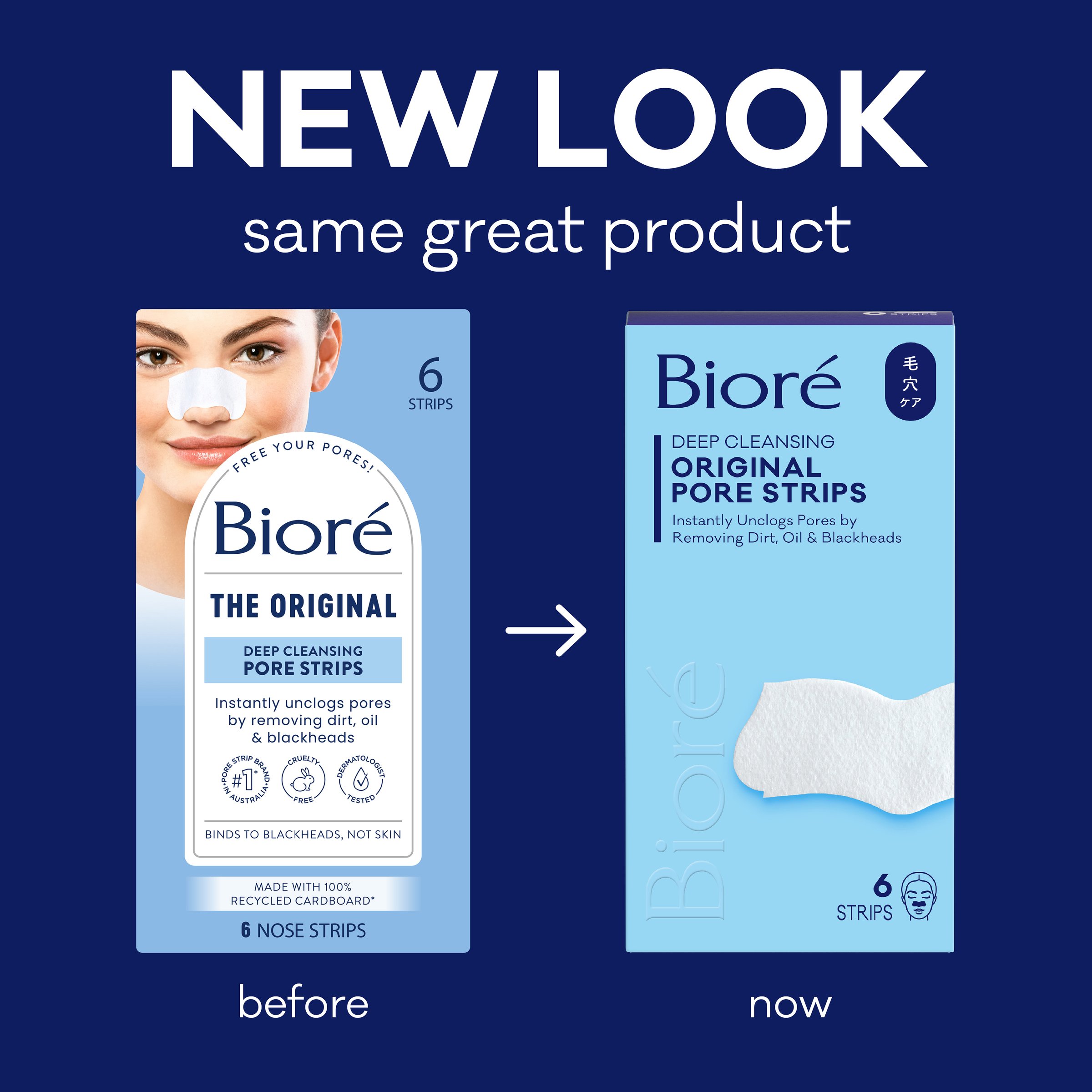 Biore Original Deep Cleansing Pore Strips 6 pack - Image 5