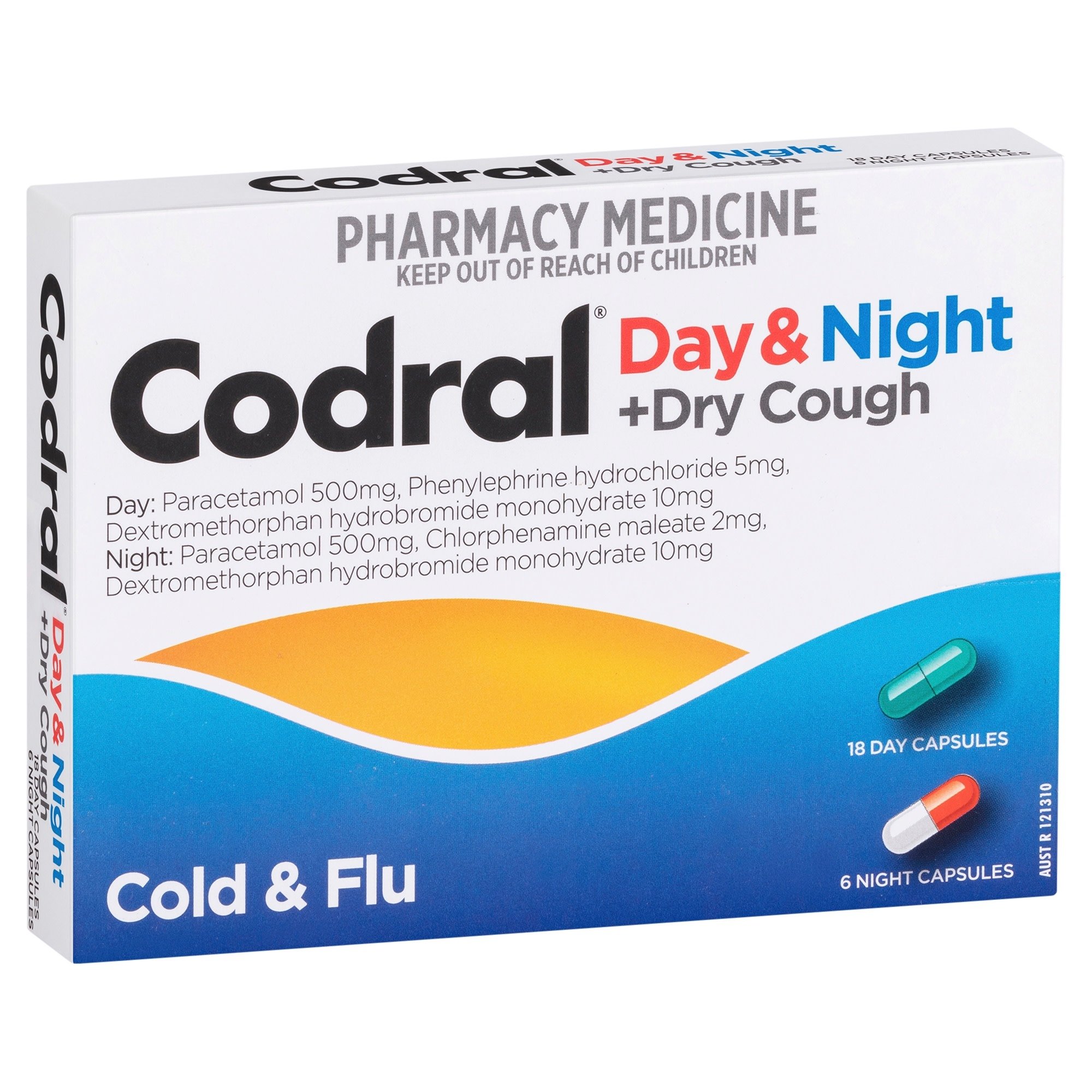 Codral PE Cold & Flu + Dry Cough Day & Night 24 capsules - Image 3