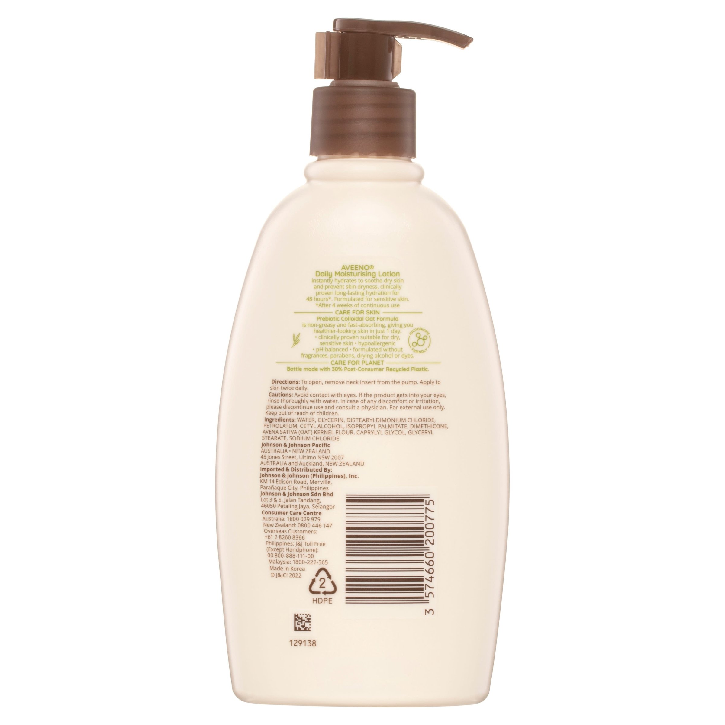 Aveeno Daily Moisturising Lotion 354ml - Image 2