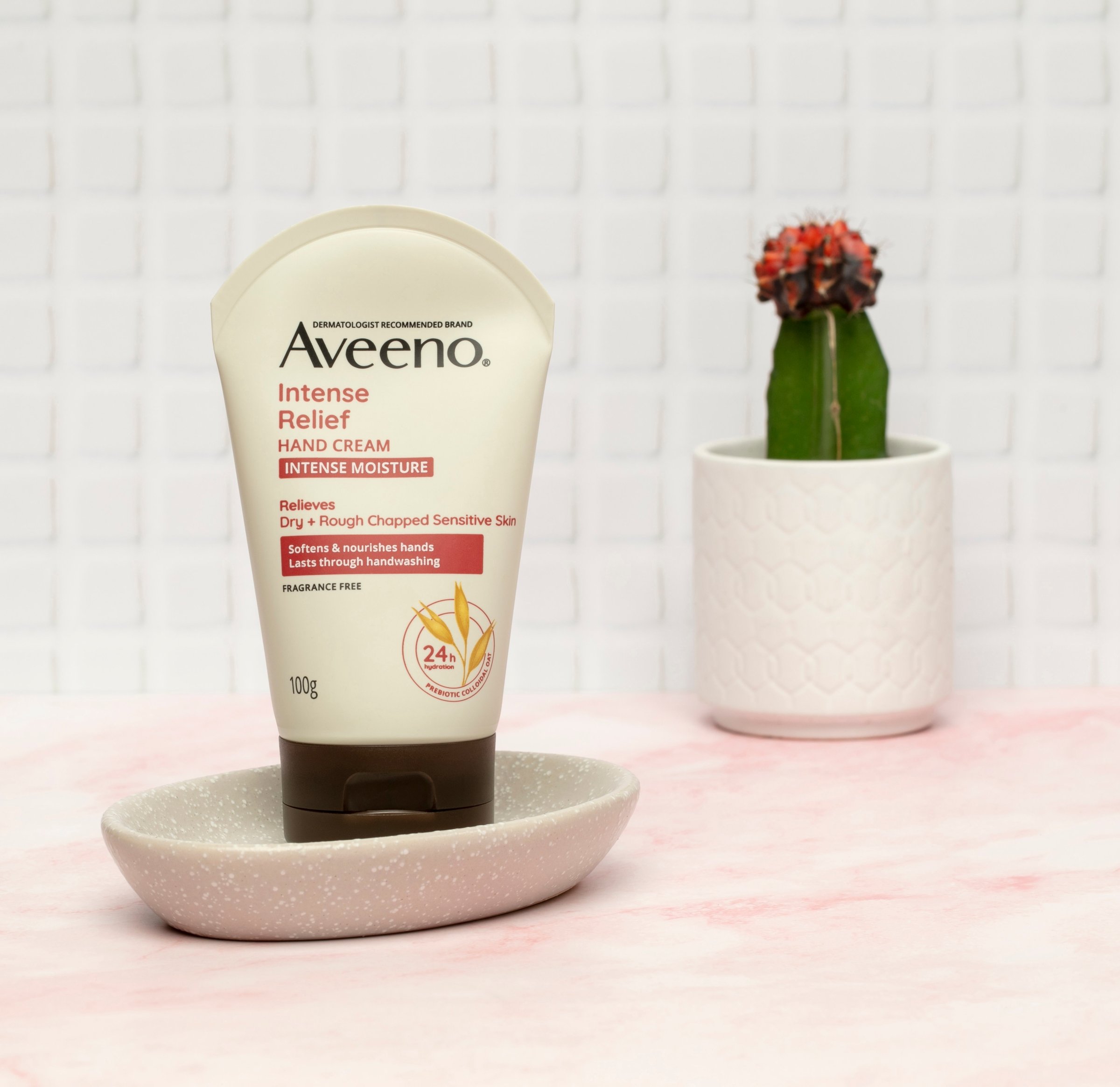 Aveeno Intense Relief Hand Cream 100g - Image 4