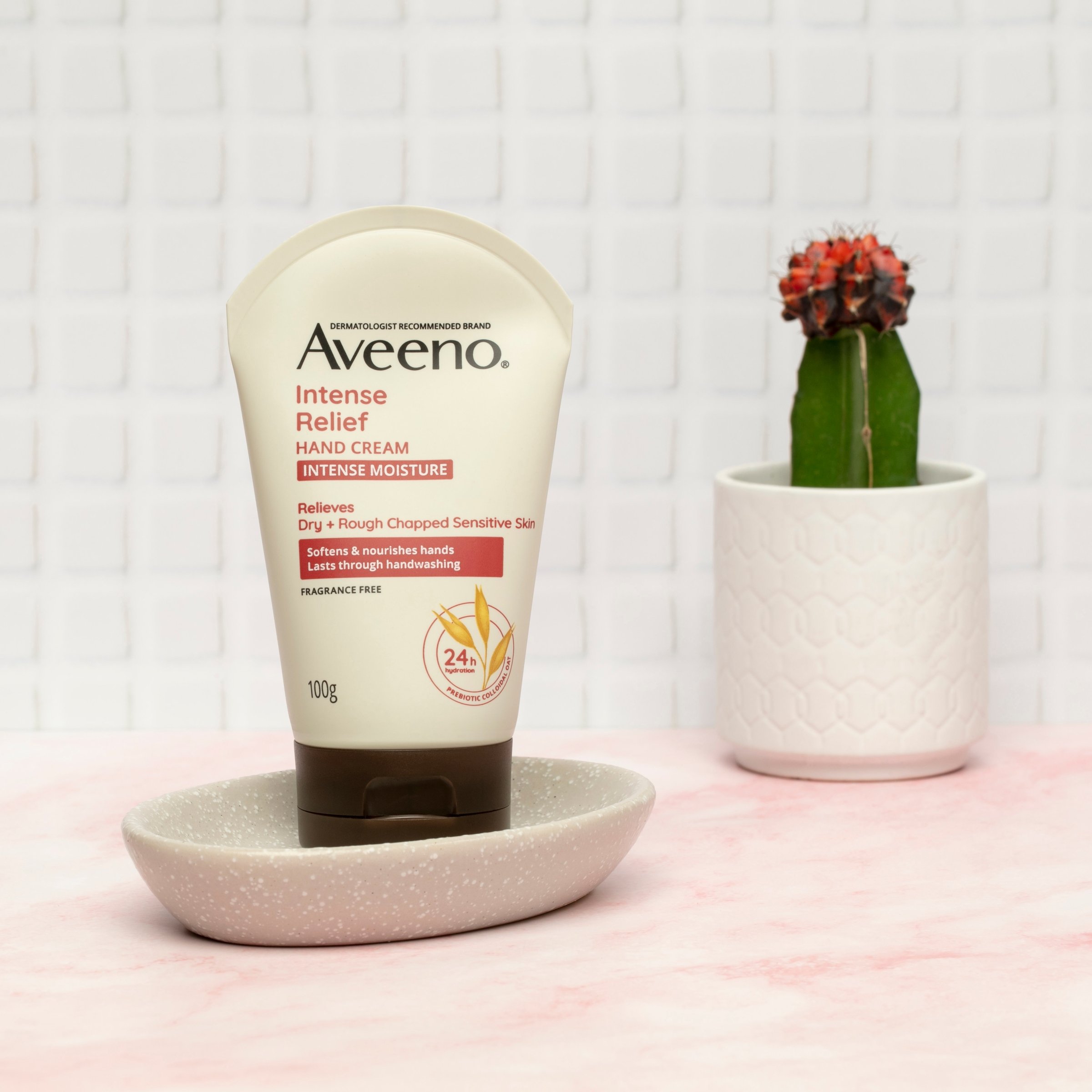 Aveeno Intense Relief Hand Cream 100g - Image 3