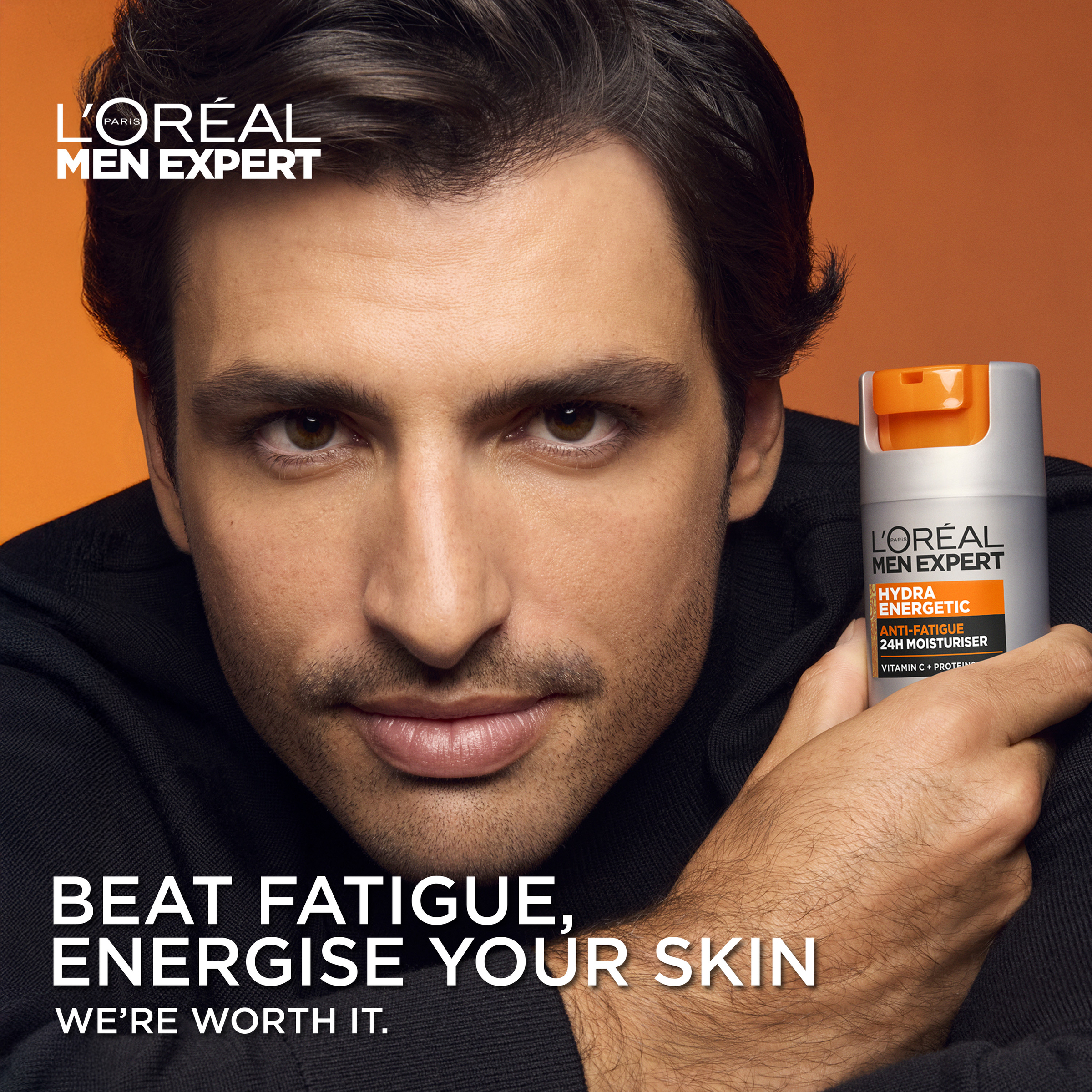 L'Oreal Paris Men Expert Hydra Energetic Anti-Fatigue Moisturising Lotion 50ml - Image 2