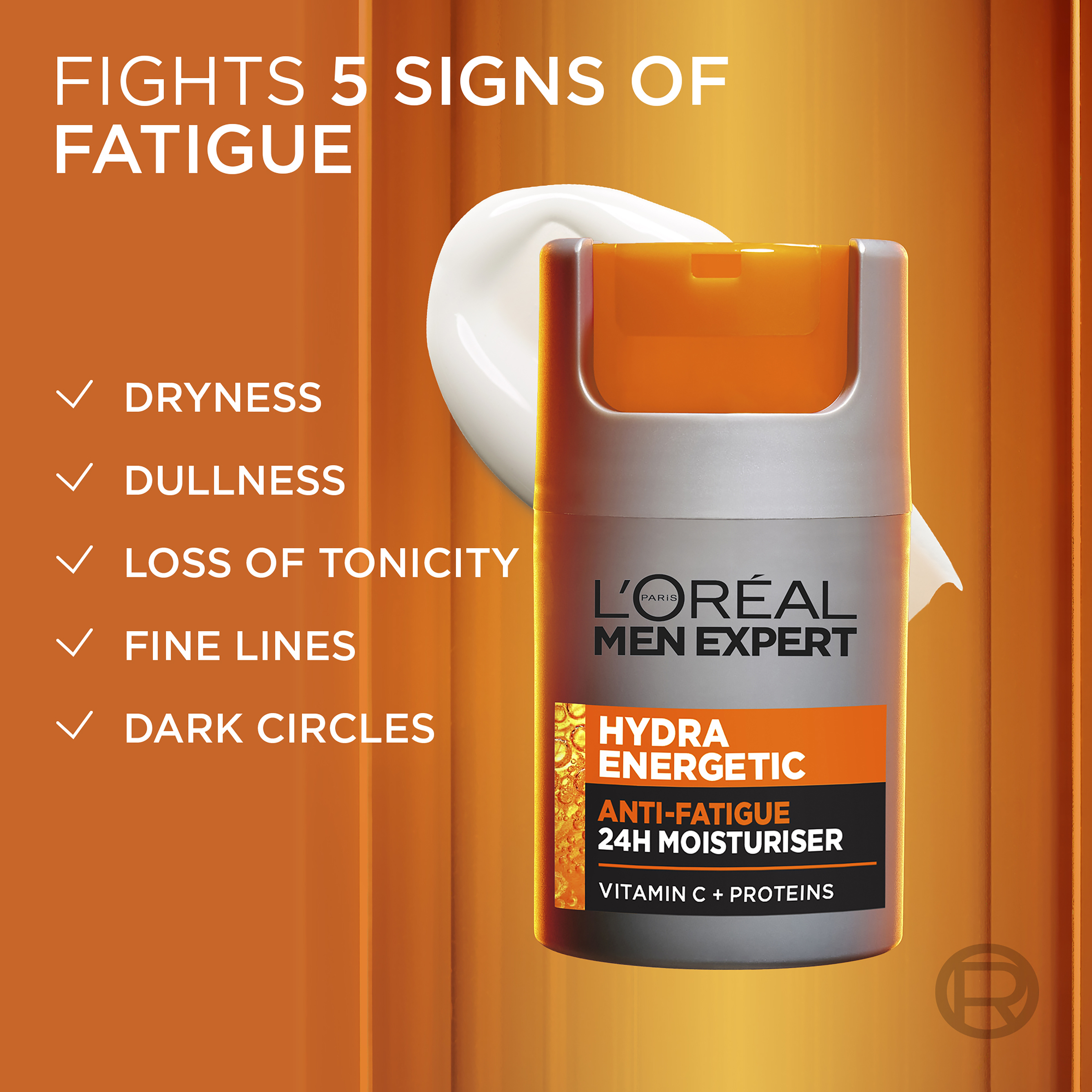 L'Oreal Paris Men Expert Hydra Energetic Anti-Fatigue Moisturising Lotion 50ml - Image 5