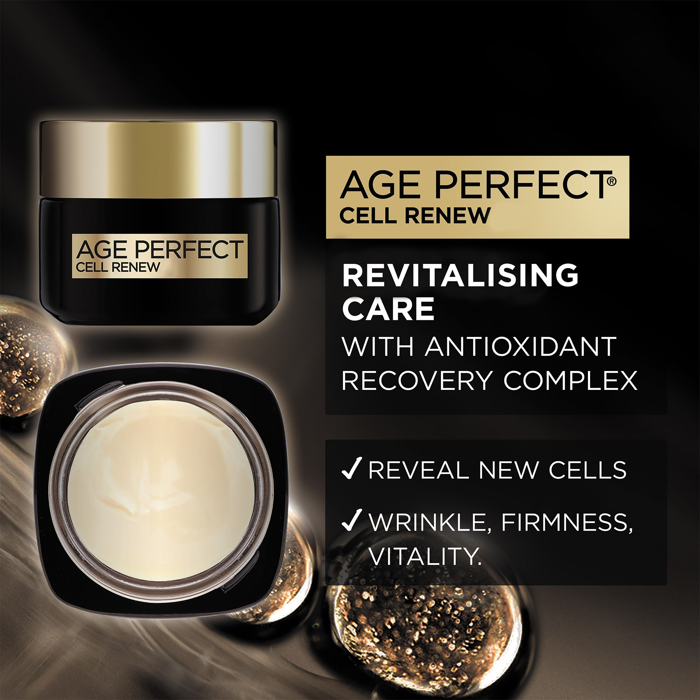 L'Oreal Paris Age Perfect Cell Renewal Restoring Day Cream SPF15 - 50ml - Image 3