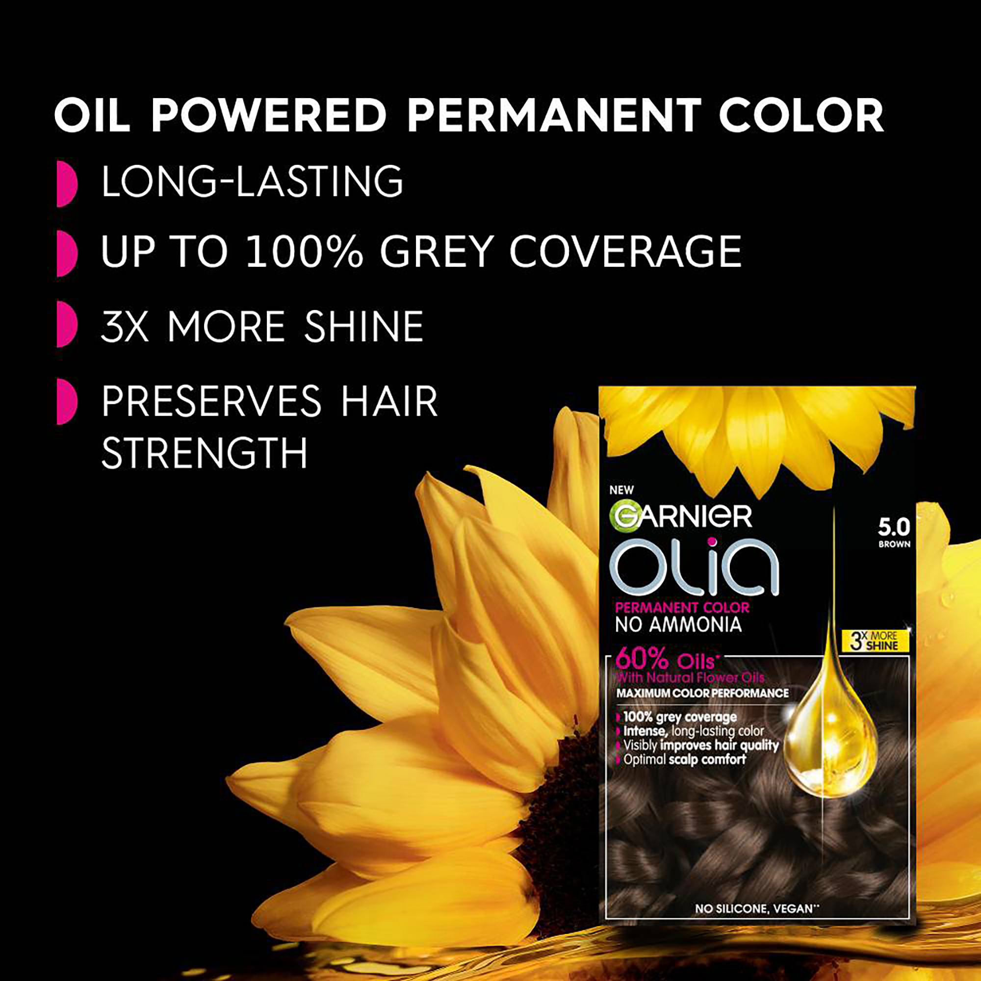 Garnier Olia 6.66 Very Intense Red 1 pack - Image 5