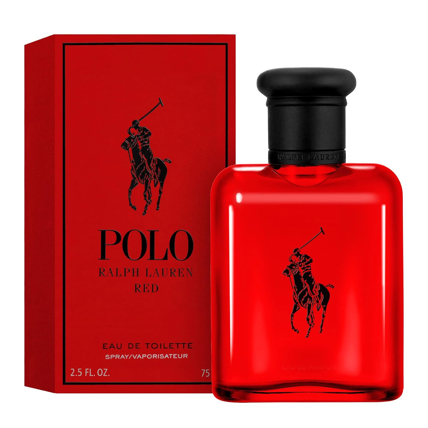 Ralph Lauren Polo Red EDT Spray 75ml - Image 2