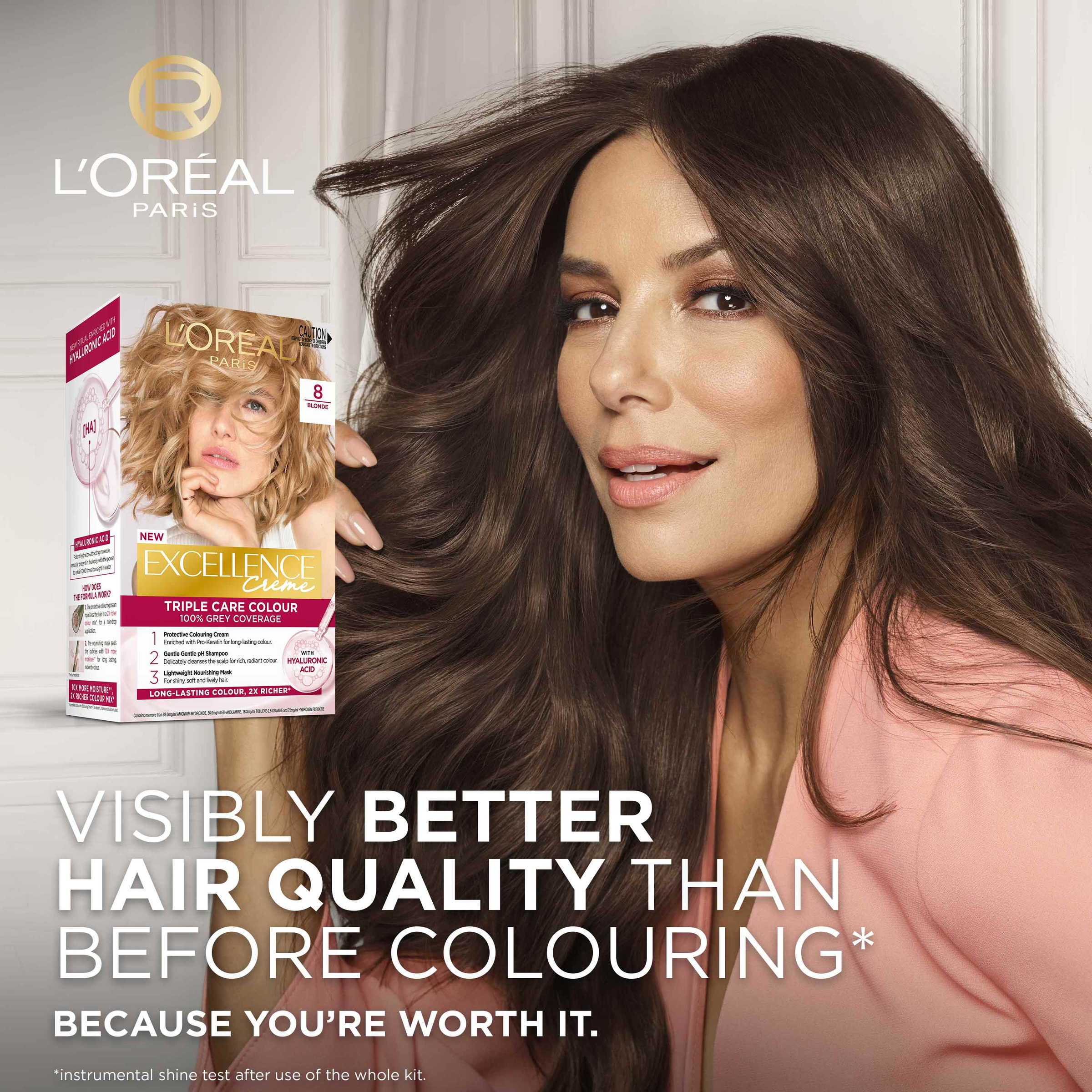 L'Oreal Paris Excellence Creme 8 Blonde 1 each - Image 2