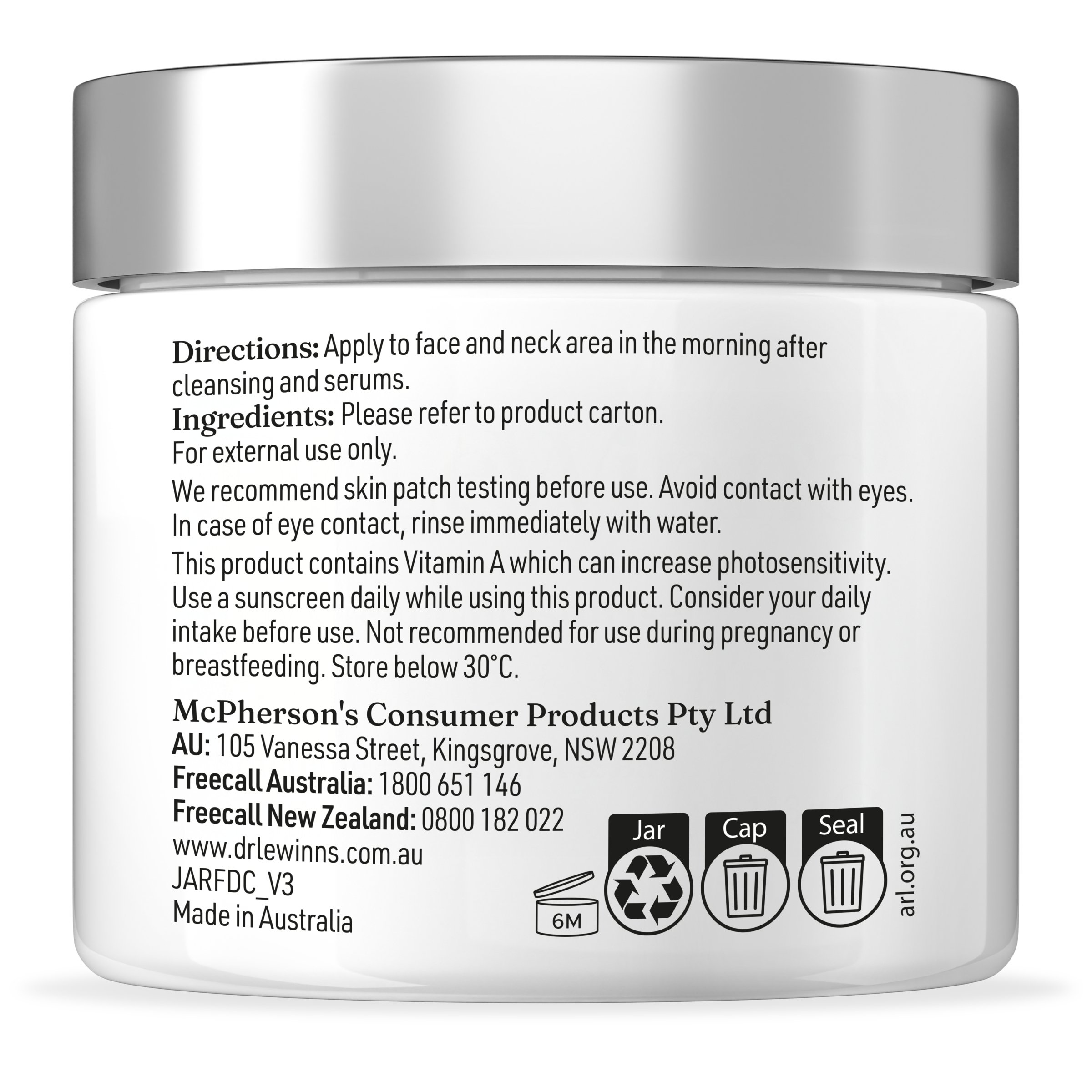Dr. LeWinn's Hydrate+Nourish Day Cream Moisturiser 113g - Image 6
