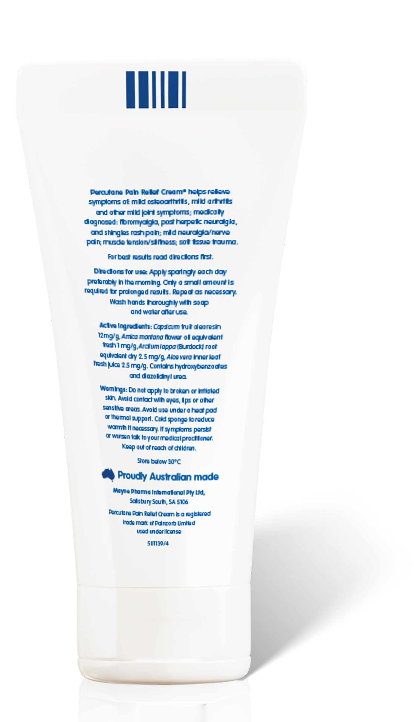 Percutane Pain Relief Cream® 75g - Image 2