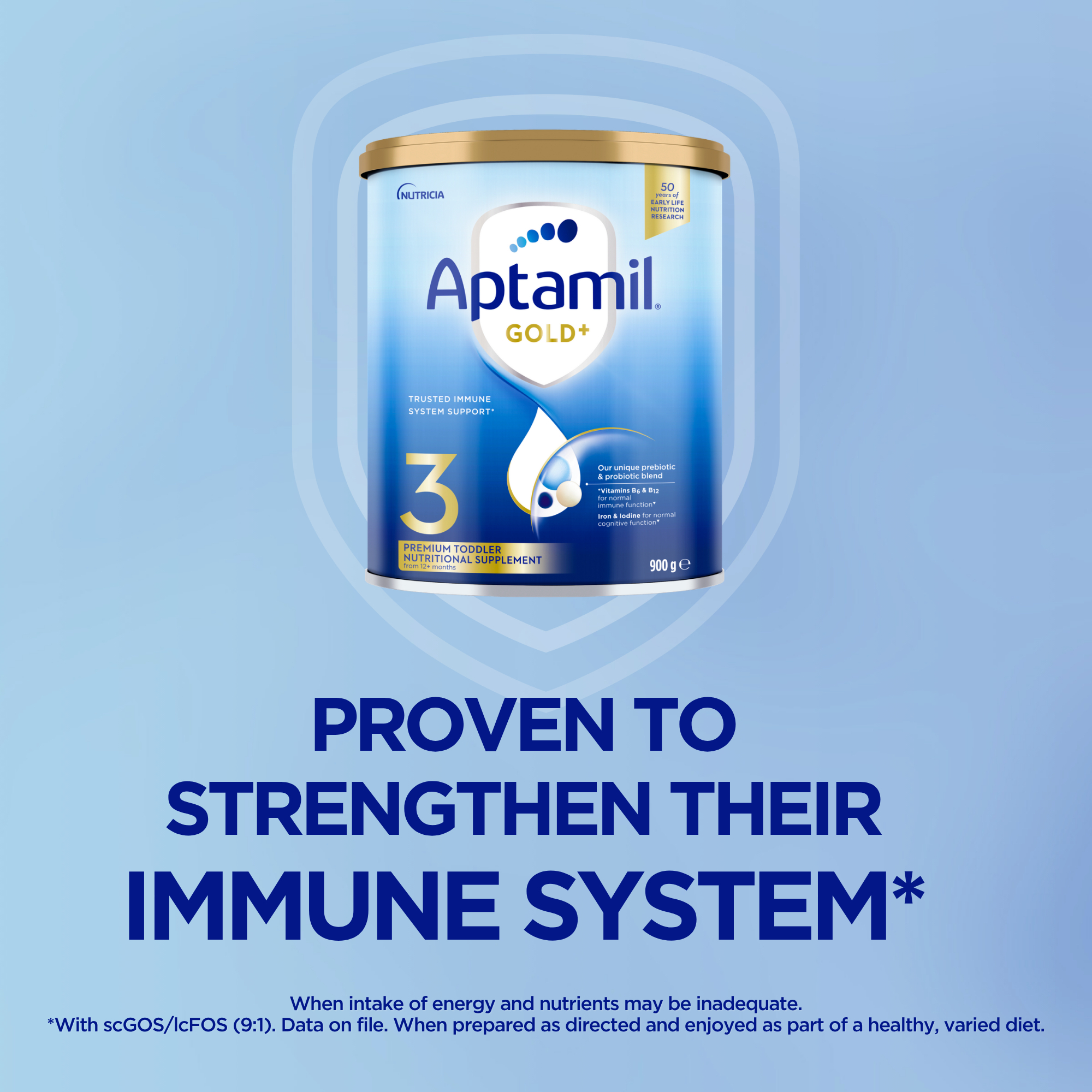 Aptamil Gold+ 3 Premium Toddler Milk Drink From 12+ Months 900g - Image 8