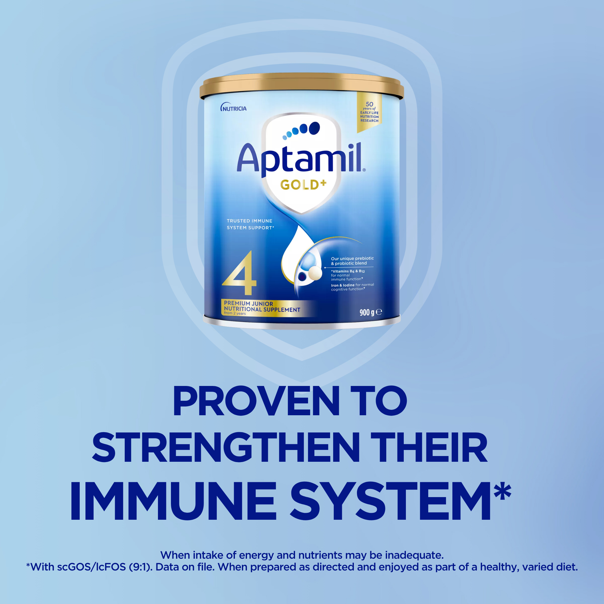 Aptamil Gold+ 4 Premium Toddler Milk Drink From 2+ Years 900g - Image 8