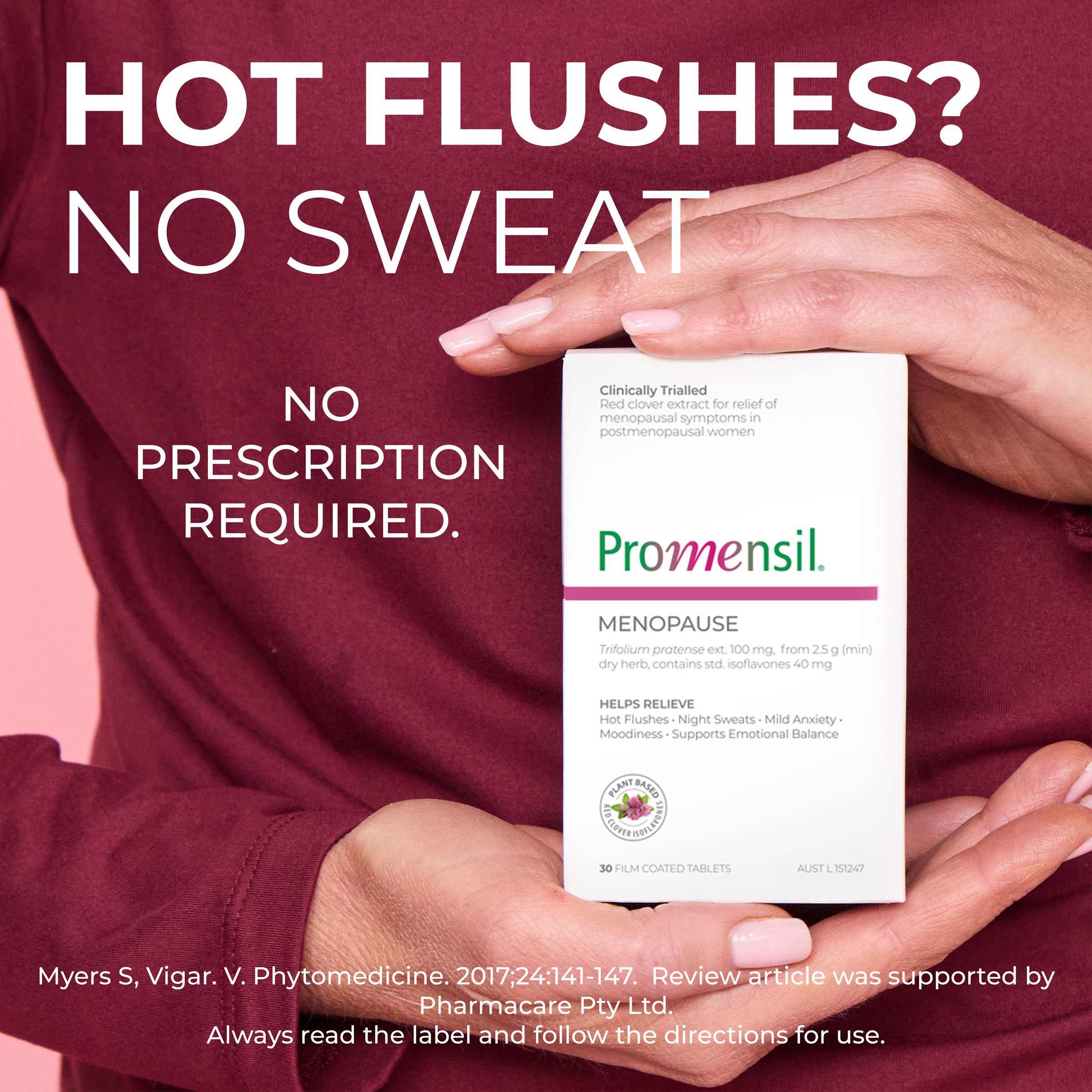 Promensil Menopause 90 tablets - Image 7