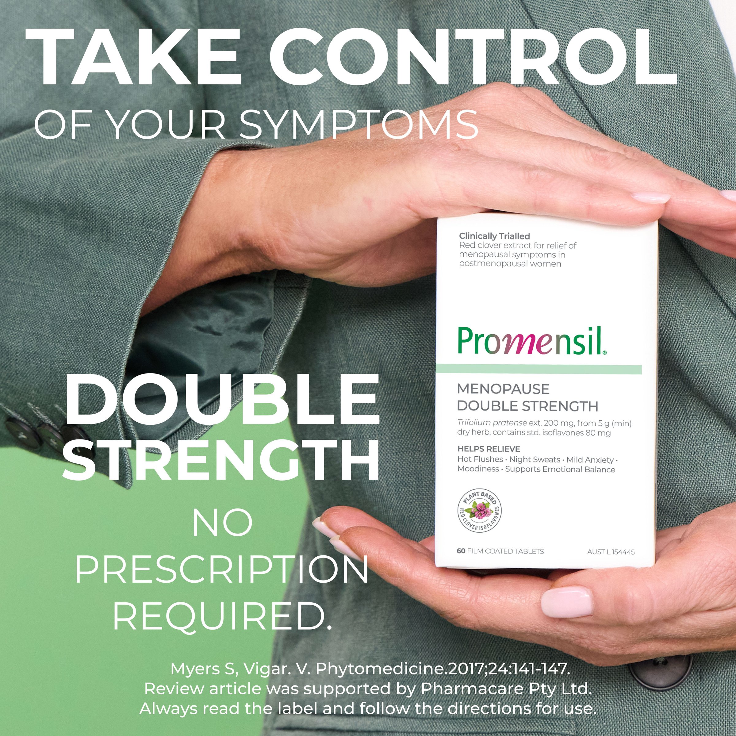 Promensil Menopause Double Strength 60 tablets - Image 7