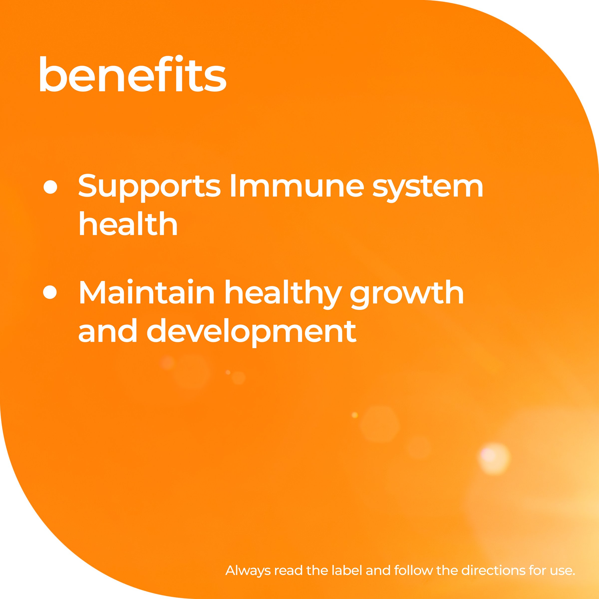 Nature's Way Kids Smart Vita Gummies Vitamin C + Zinc 60 pastilles - Image 5