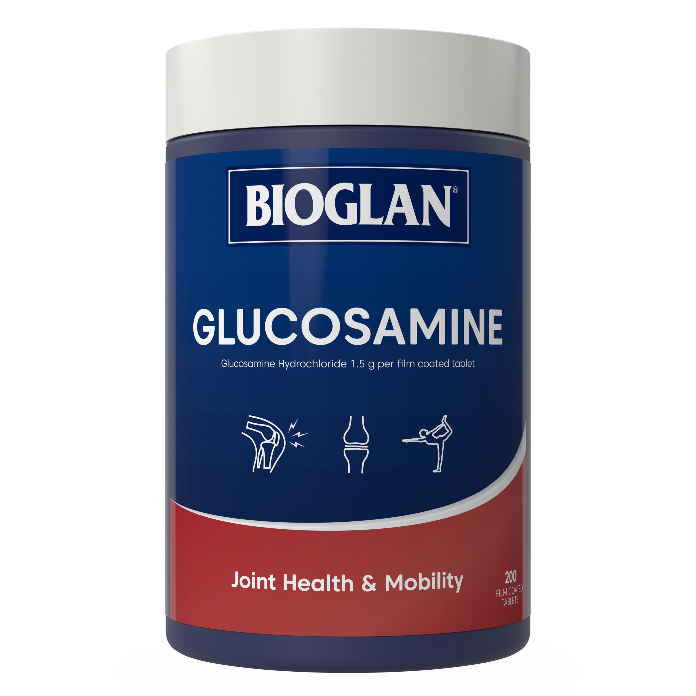 Bioglan Glucosamine 1500mg 200 Tablets - Image 1
